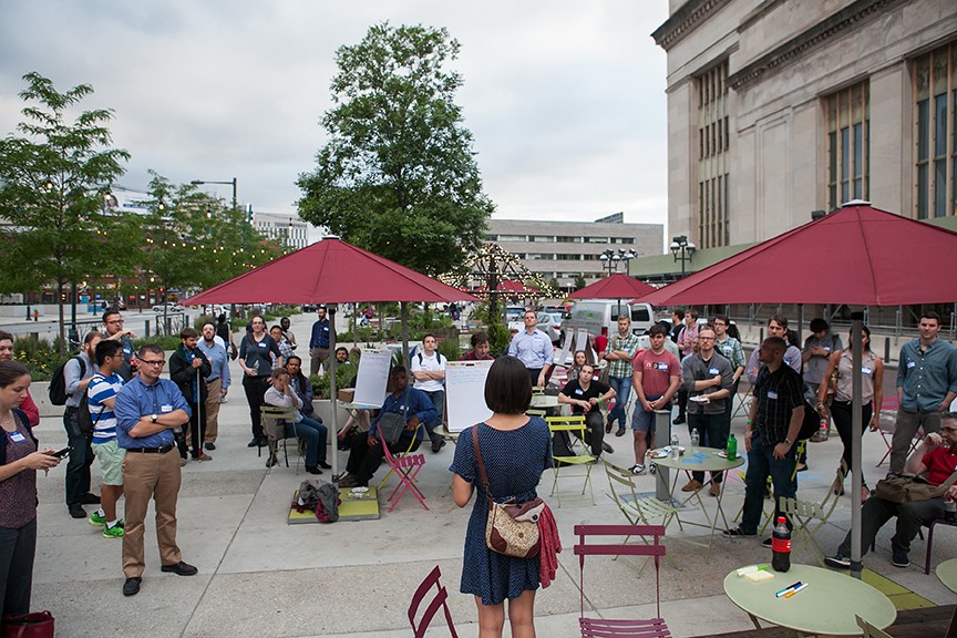 TranspoHack2015, our 3rd signature hackathon (photo credit Chris Kendig Photography)