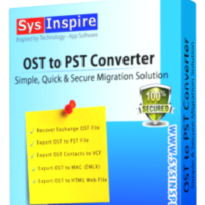 SysInspire OST to PST Converter&thinsp;
