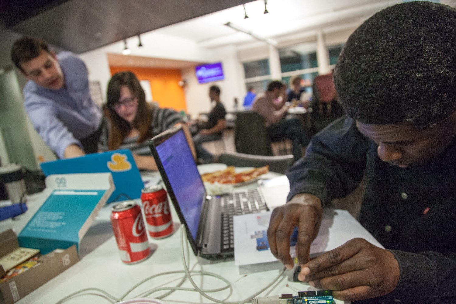 Code for Philly Workshop Night (photo credit: Lowell Brown)