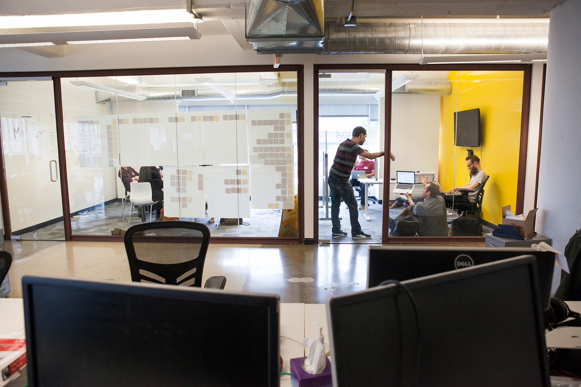 CaaSH Teams start the brainstorming process